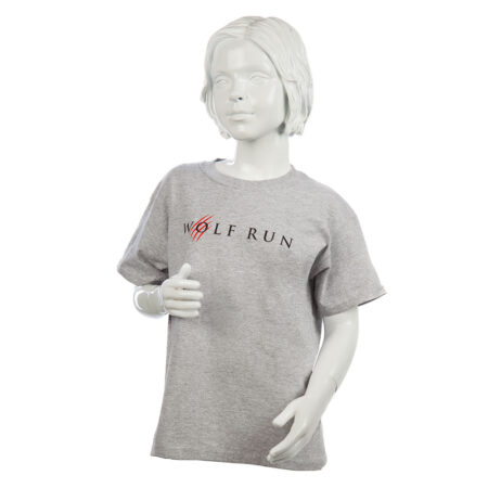 Wolf Kids Cotton T-Shirt Grey