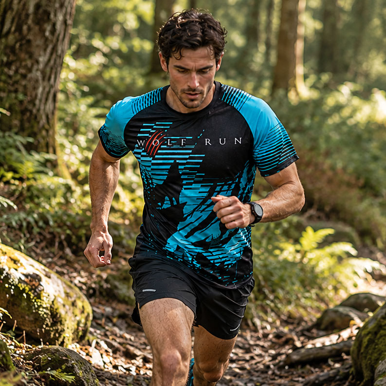 Stripes Technical Running Shirt